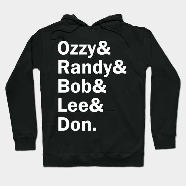 Funny Names x Ozzy Osbourne Blizzard of Ozz Hoodie by muckychris